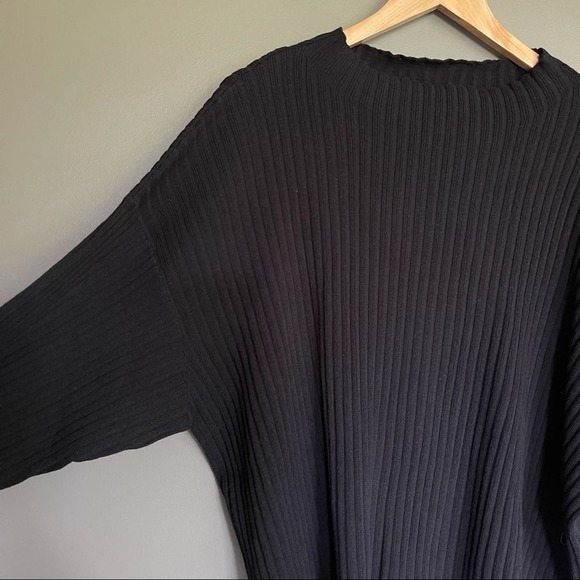 NWT Good American The Go To Boxy Sweater Black 4XL - Picture 9 of 16